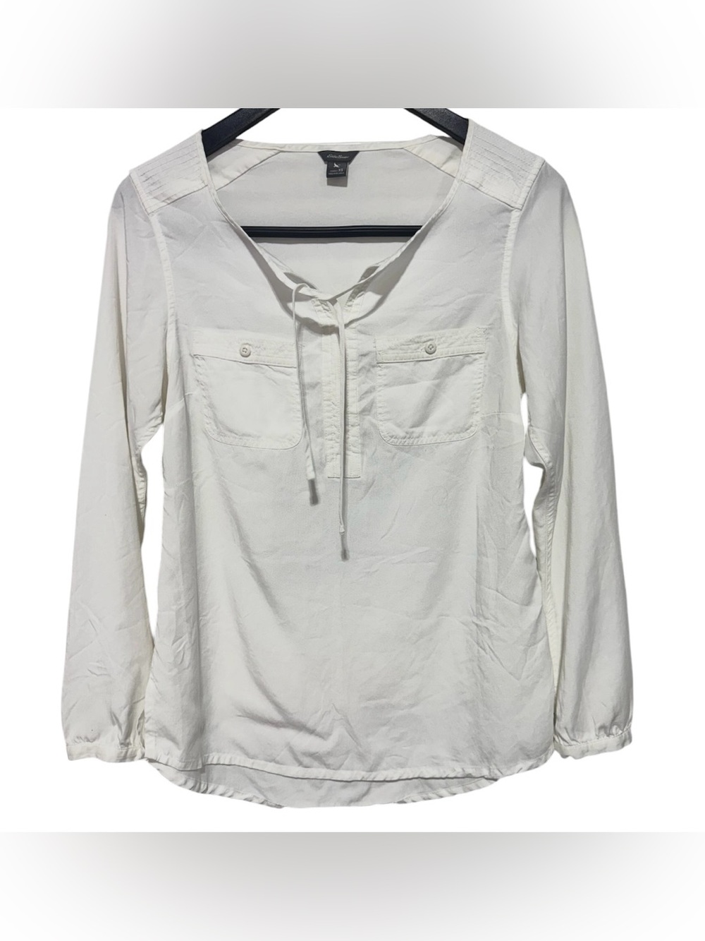 Eddie Bauer White Blouse In Women’s Size XS